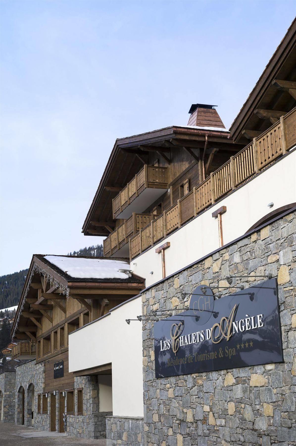 Cgh Residences & Spas Les Chalets D'Angele Шатель Экстерьер фото